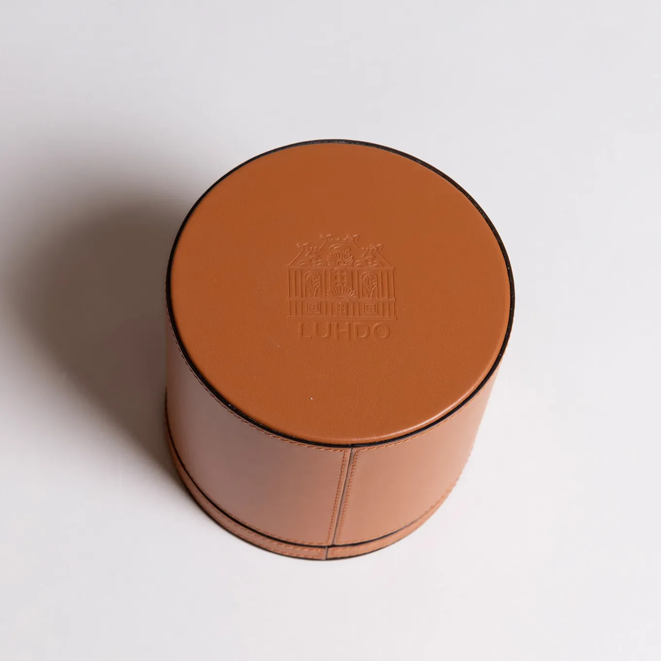 Scatola a cerchio Mini Pecan Diamante