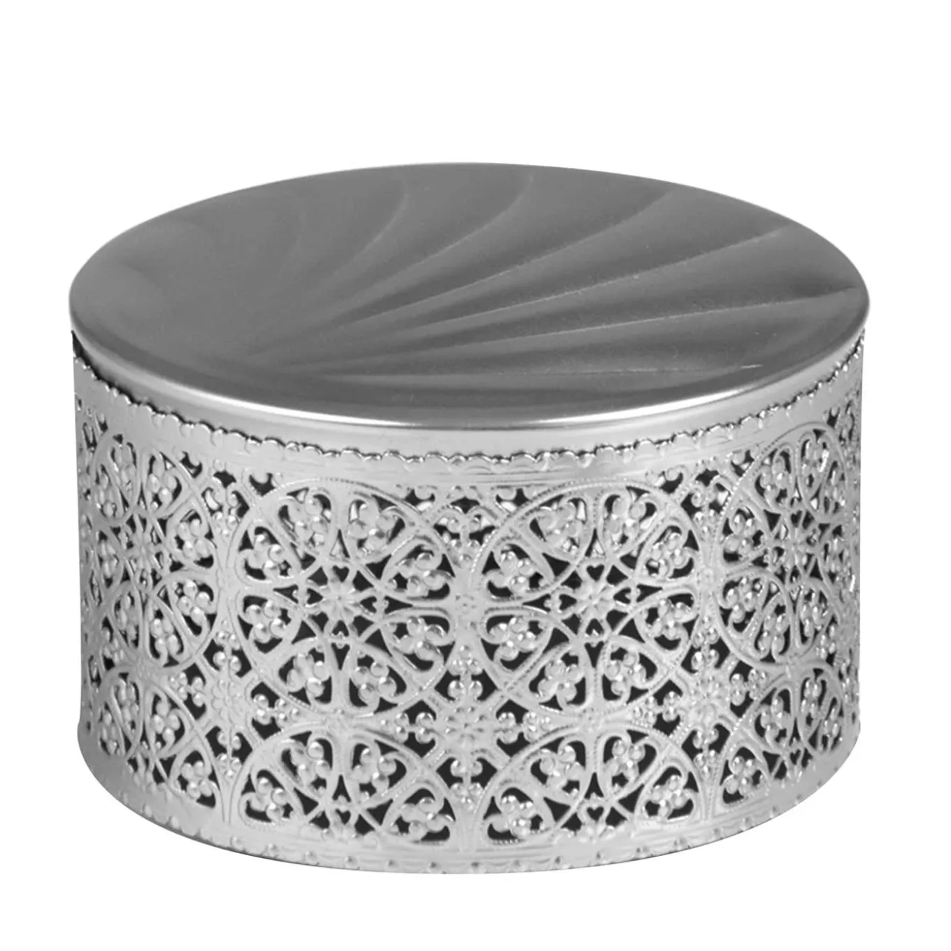 SCATOLA DI COTONE MARBELLA - ARGENTO