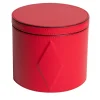 Scatola di diamanti rosso vero