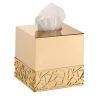 SCATOLA HIROITO SQUARE TISSUE - ORO