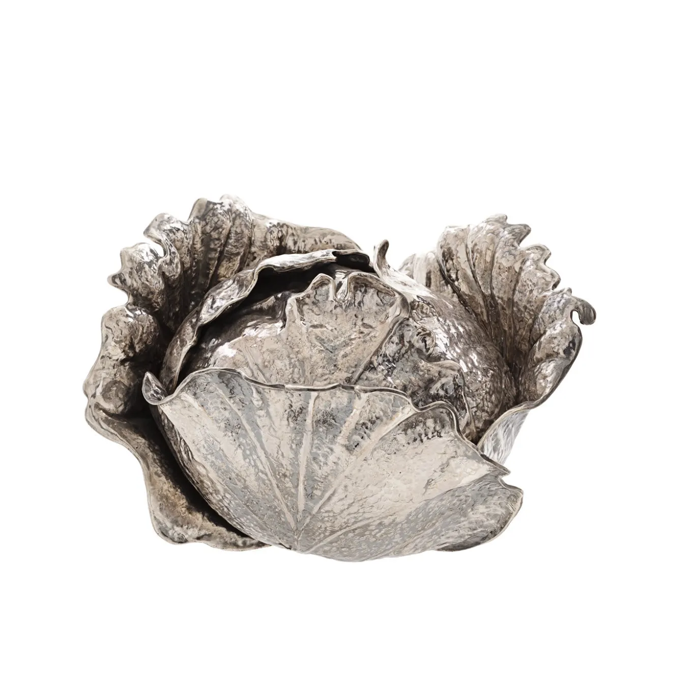Scatola in argento sterling Secret Cabbage