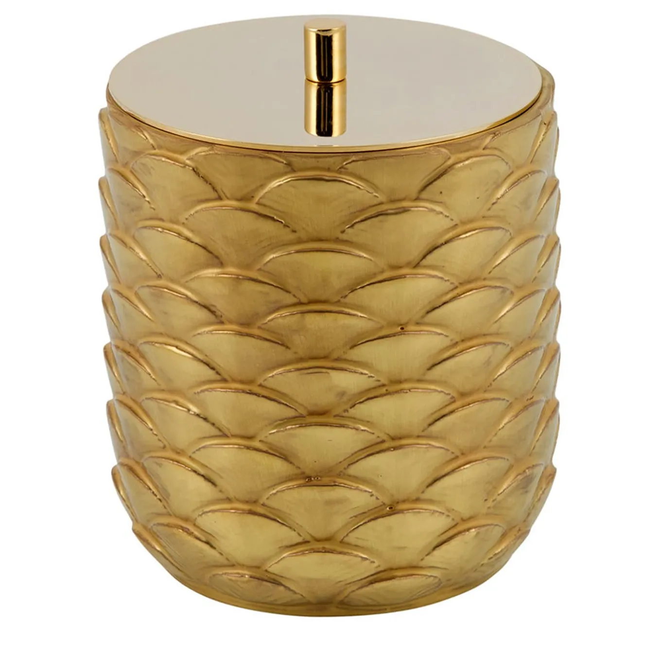 SCATOLA IN COTONE PAVONE - ORO