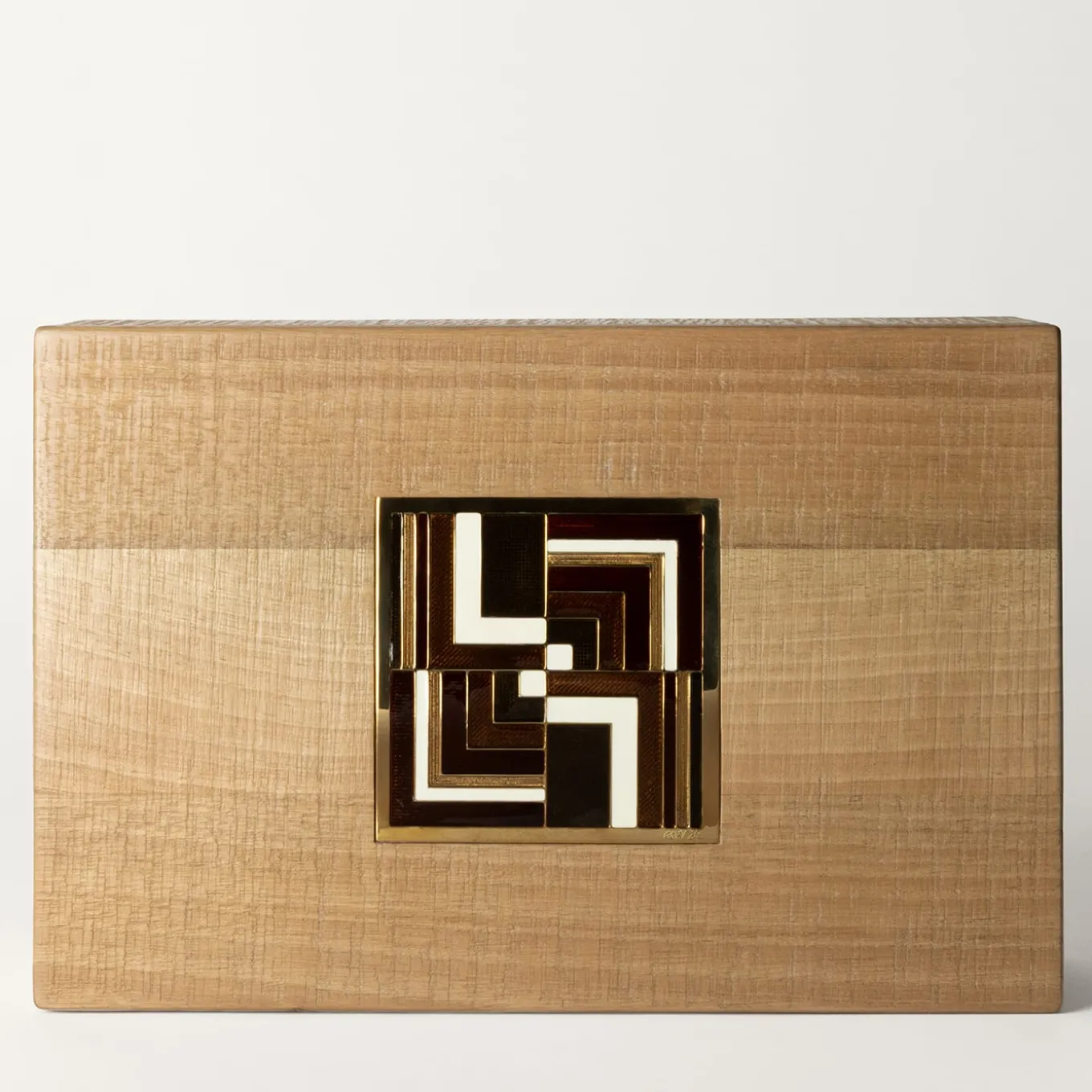 Scatola in Legno Bubinga Cloisonné