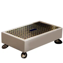 Scatola Limbor bianco/blu