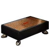 Scatola Limbor marrone scuro/arancio