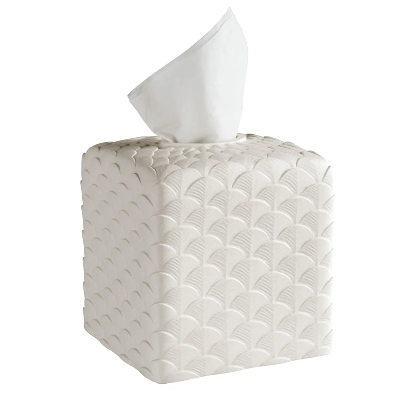 SCATOLA PER FAZZOLETTI DI CARTA PAVONE - BIANCO #2