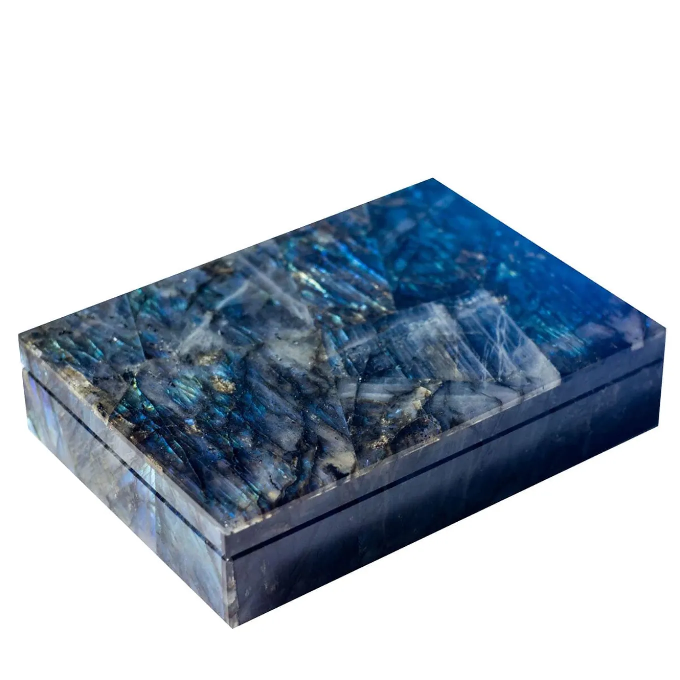 Scatola per gioielli in labradorite Amenti #2