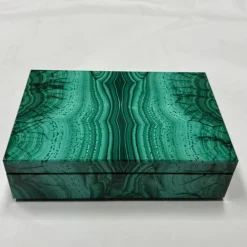 Scatola per gioielli in malachite Bahria
