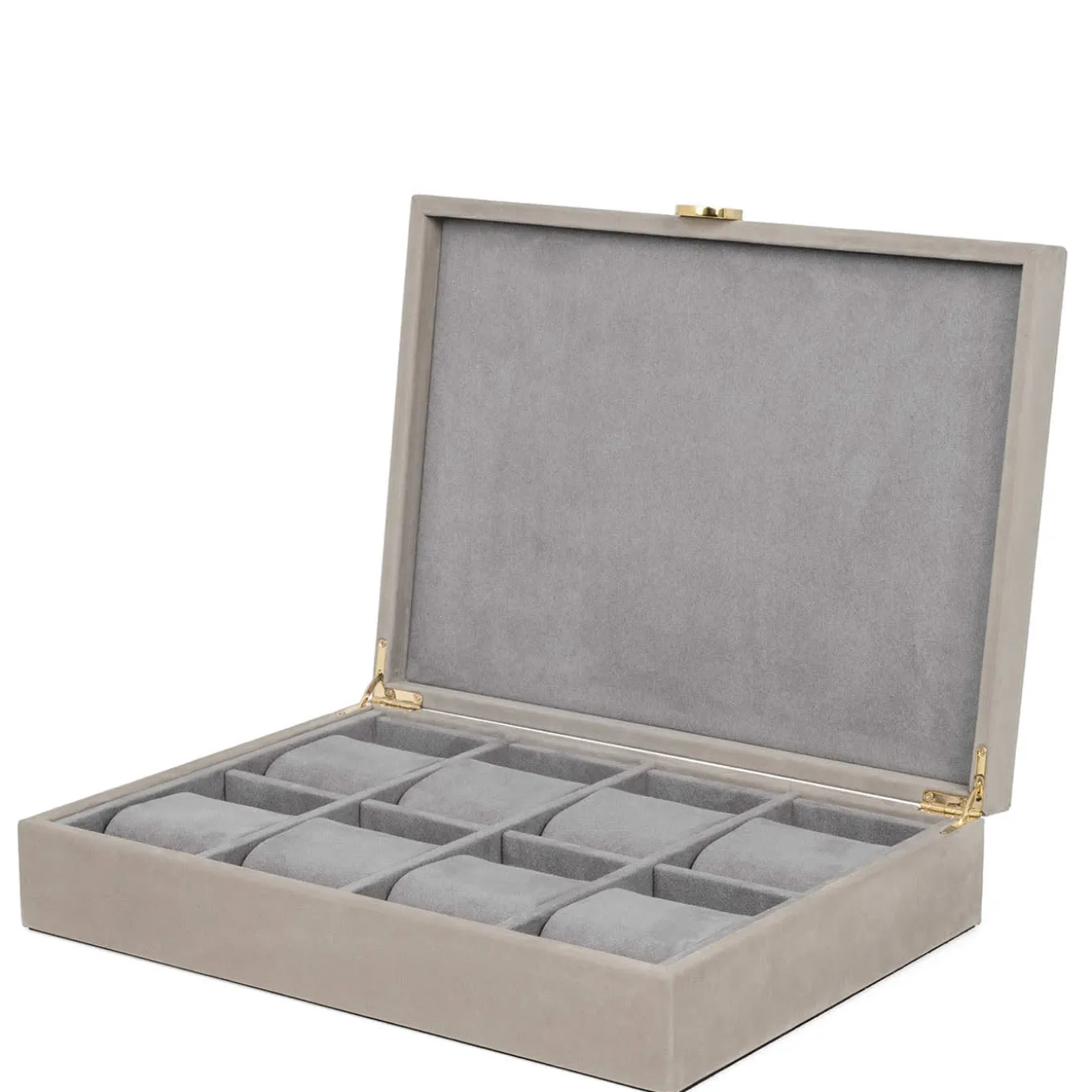 Scatola per orologi Prestige in pelle marrone