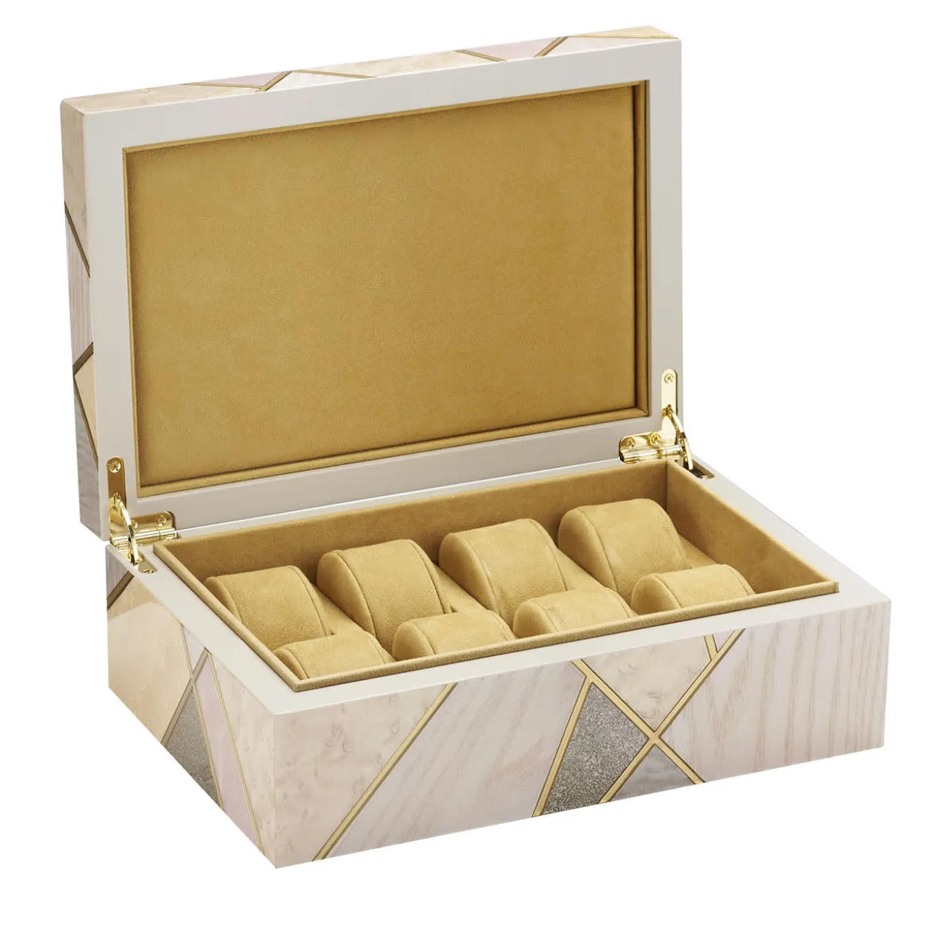 Scatola per orologi Tellux SC1 Riviera Beige