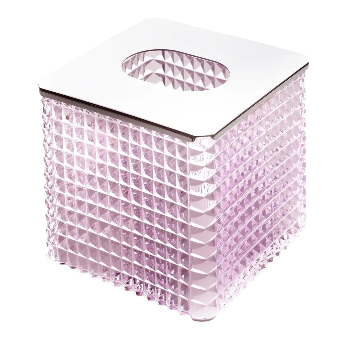 Scatola per tessuti della collezione Pink Crystal