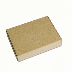 Scatola porta carte da gioco beige