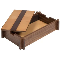 Scatola rettangolare in legno Structura