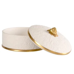 SCATOLA ROTONDA AMOUR SECRET - BIANCO