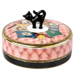 Scatola rotonda Totem Cat