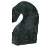 Scultura a forma di testa di cavallo Metis Verde Alpi
