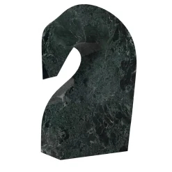 Scultura a forma di testa di cavallo Metis Verde Alpi