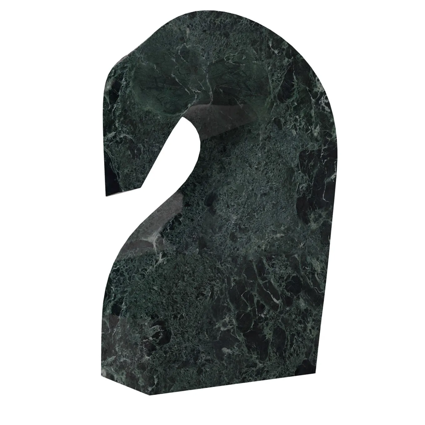 Scultura a forma di testa di cavallo Metis Verde Alpi