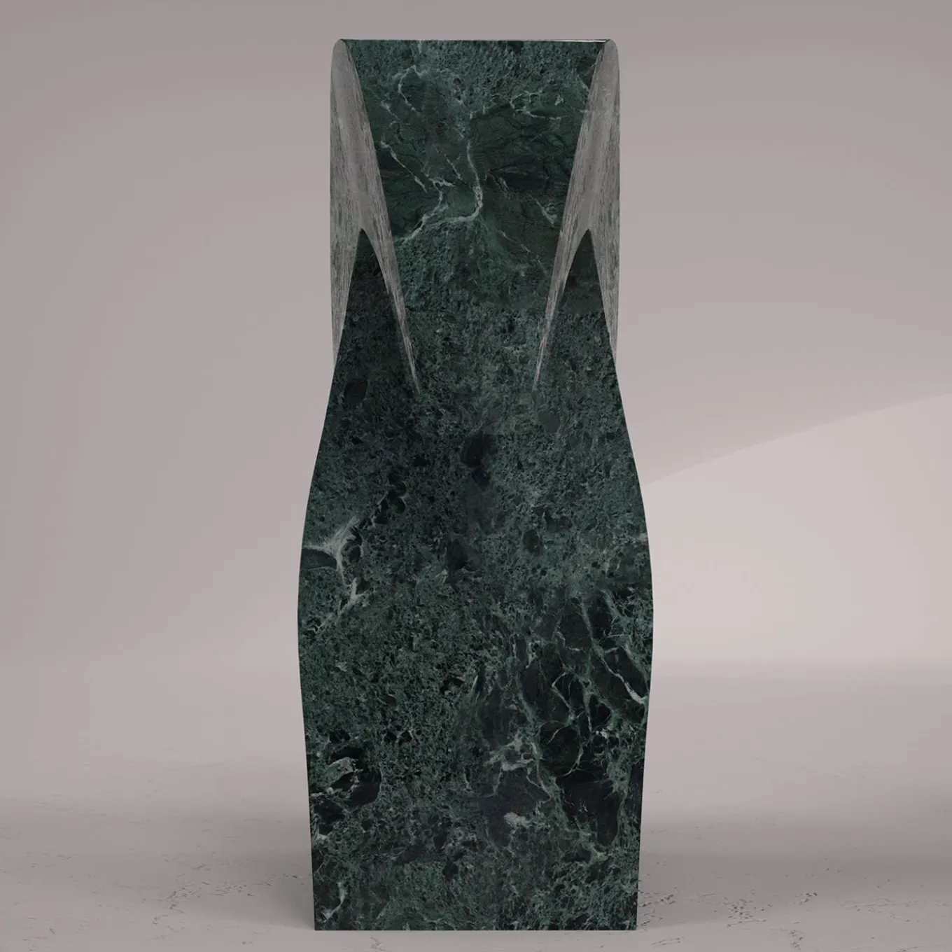 Scultura a forma di testa di cavallo Metis Verde Alpi