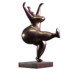 Scultura Ballerina Moderna in bronzo