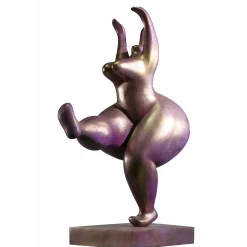 Scultura Ballerina Moderna in bronzo