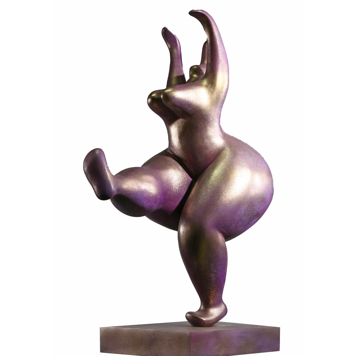 Scultura Ballerina Moderna in bronzo