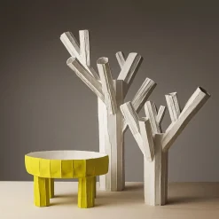 Scultura Bosco Corteccia bianco