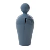 Scultura Da in Ceramica Azzurra
