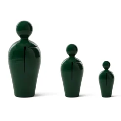 Scultura Da in Ceramica Verde