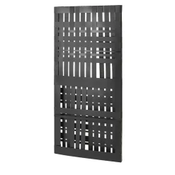 Scultura da parete Scutum Black Abatellis