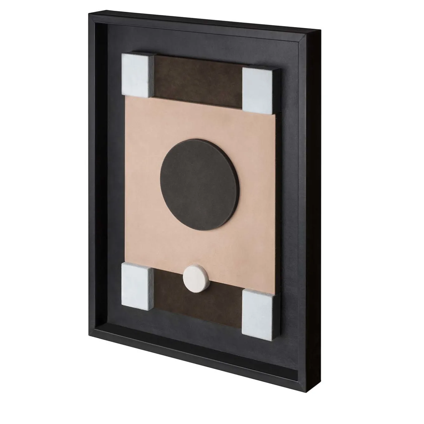 Scultura decorativa da parete Tabou con cornice nera #2