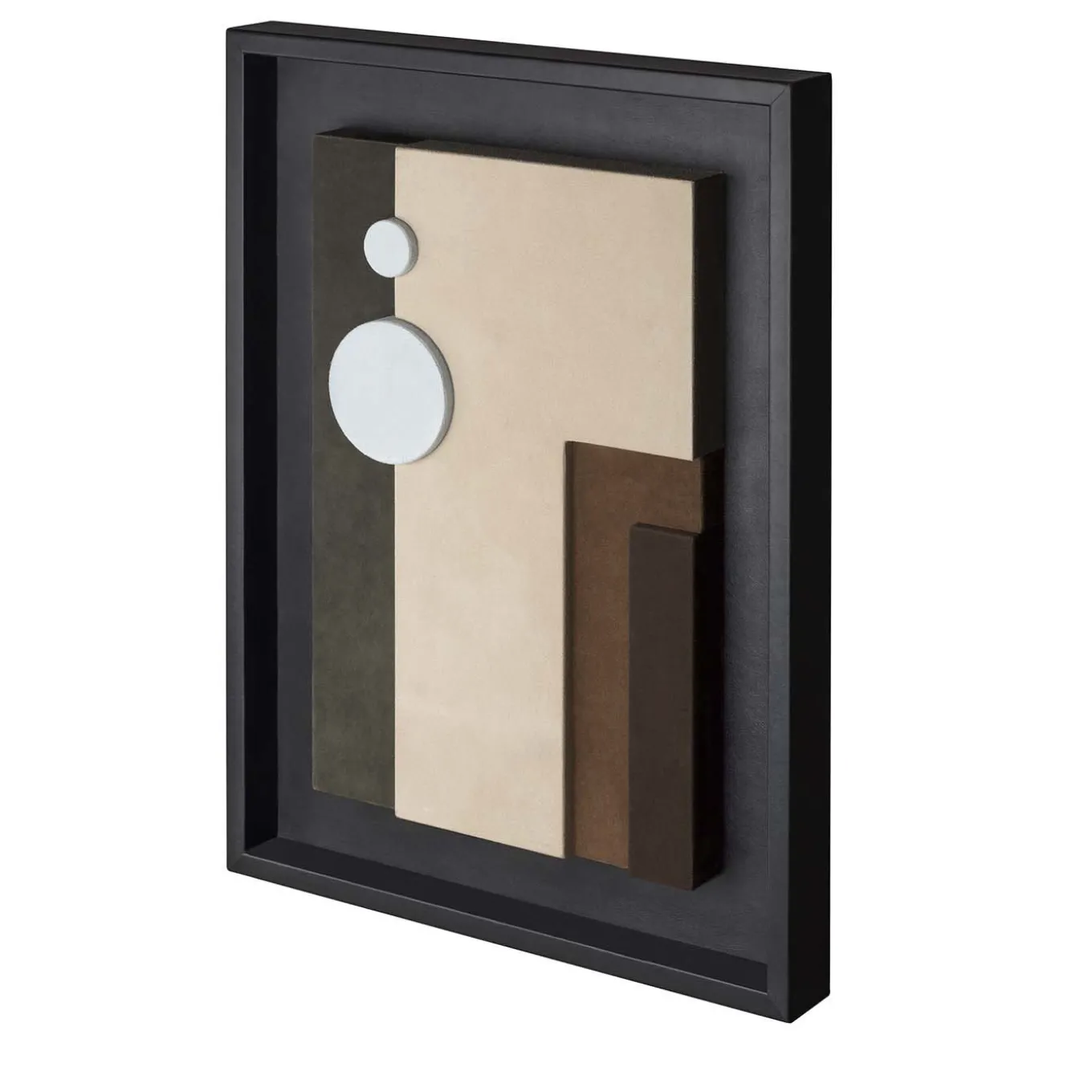 Scultura decorativa da parete Tabou con cornice nera #3