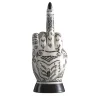 Scultura decorativa Infamis Tattoo di Ugo La Pietra