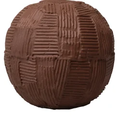Scultura decorativa Sfero Cartoccio C15/Cacao