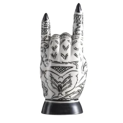 Scultura decorativa Tauro Tattoo di Ugo La Pietra