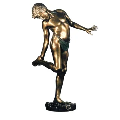 Scultura Delotto in bronzo