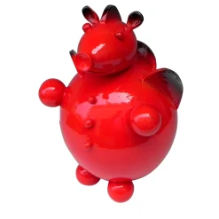 Scultura di animali paffuti