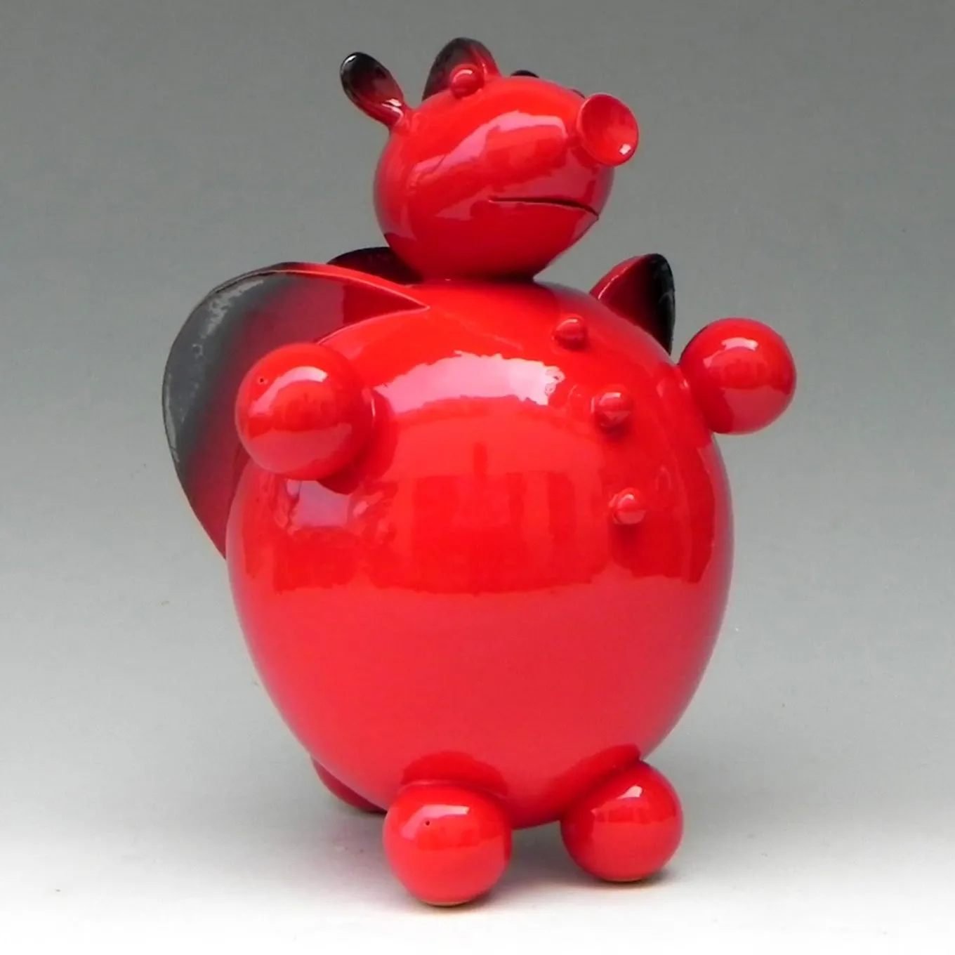 Scultura di animali paffuti