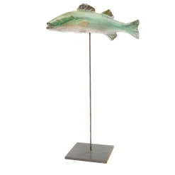 Scultura di branzino sottile