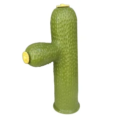 Scultura di cactus in ceramica Highway 287 di Tullio Mazzotti