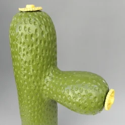 Scultura di cactus in ceramica Highway 287 di Tullio Mazzotti