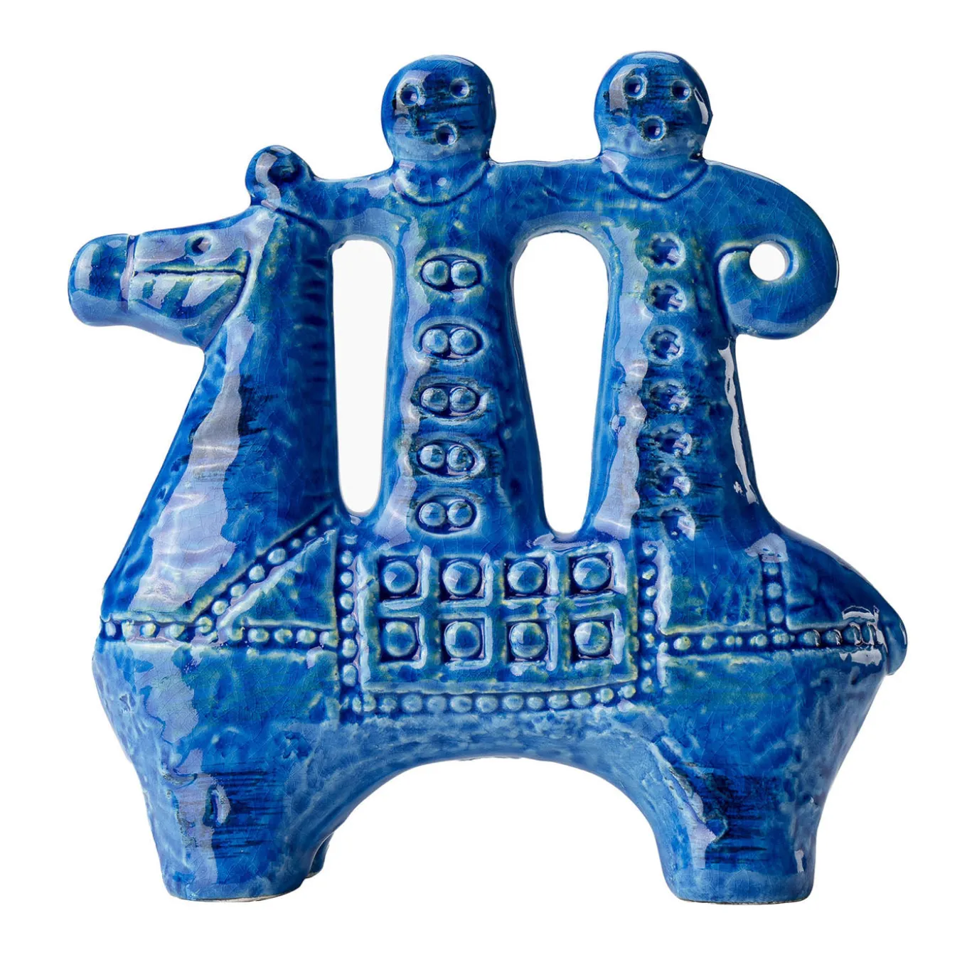 Scultura di cavalieri di Aldo Londi