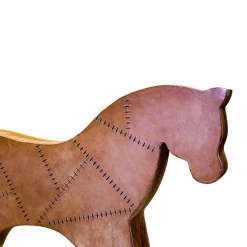 Scultura di cavallo a dondolo Isabelle