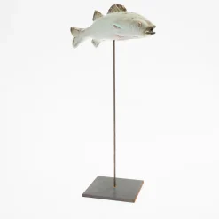 Scultura di spigola sottile
