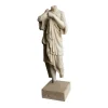Scultura di torso femminile drappeggiato