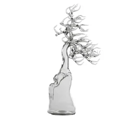 Scultura di vetro soffiato a mano Bonsai #1