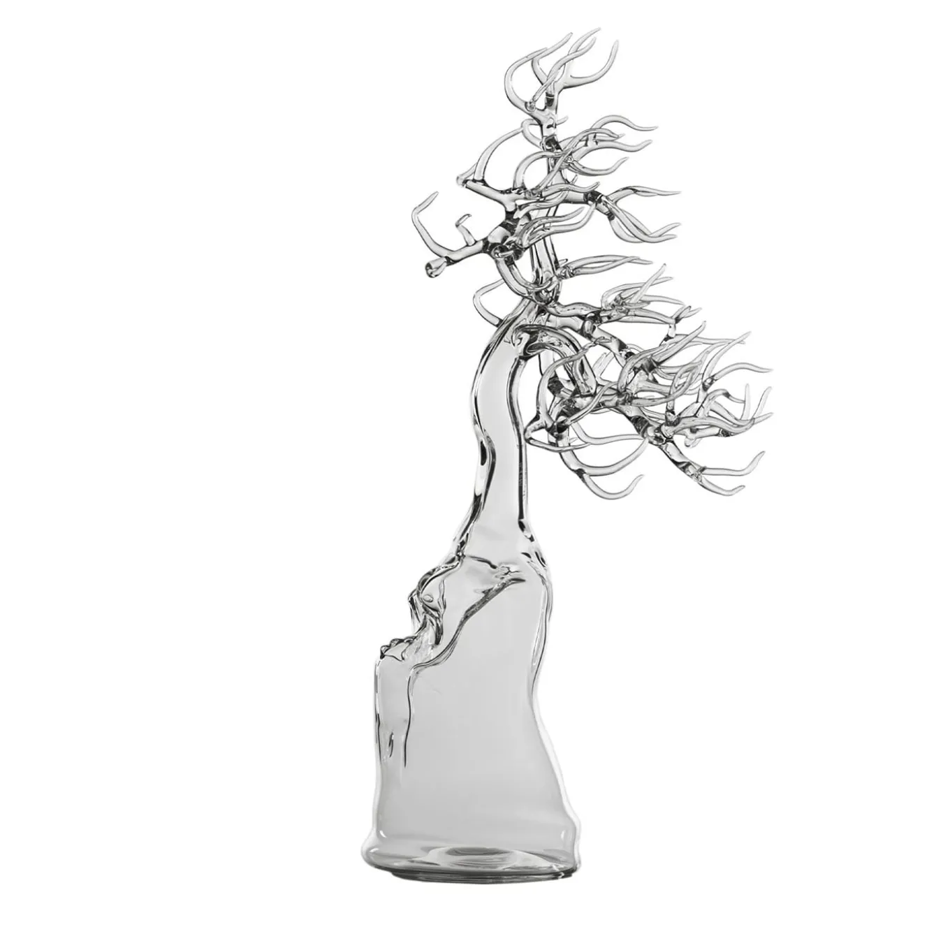 Scultura di vetro soffiato a mano Bonsai #1