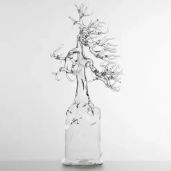 Scultura di vetro soffiato a mano Bonsai #1