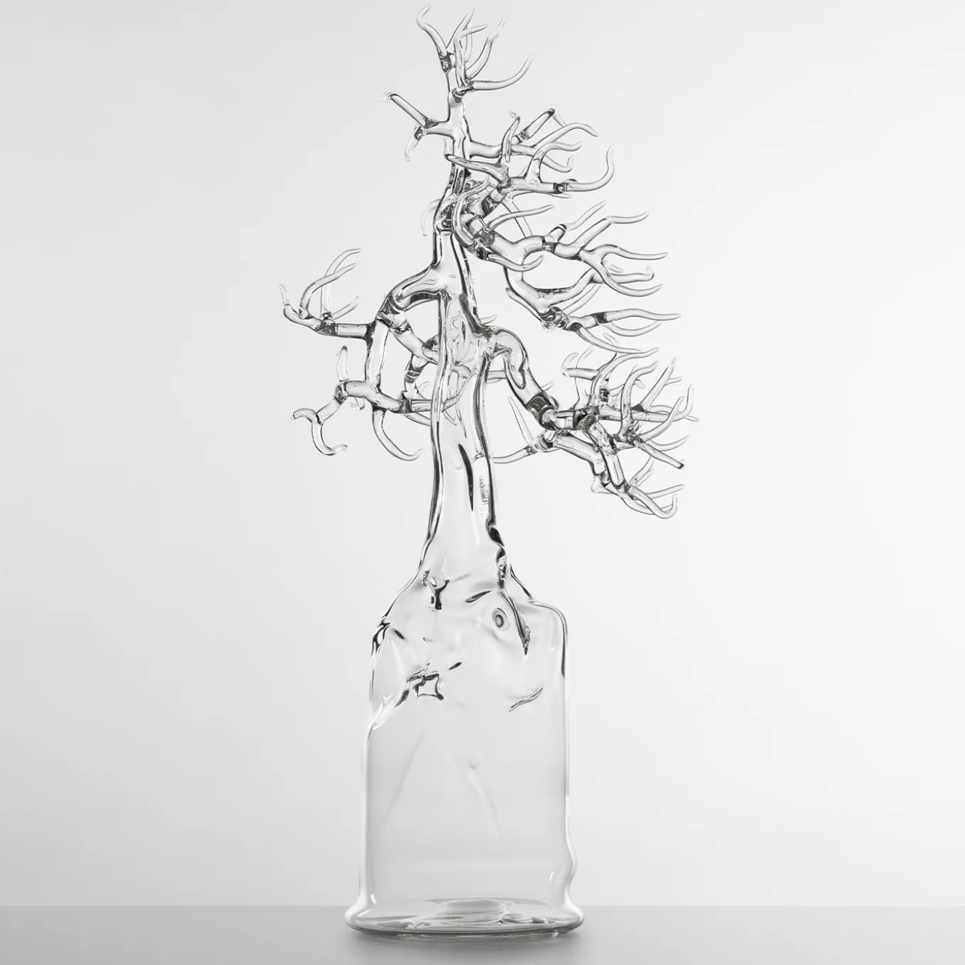 Scultura di vetro soffiato a mano Bonsai #1