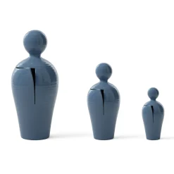 Scultura Do in Ceramica Azzura